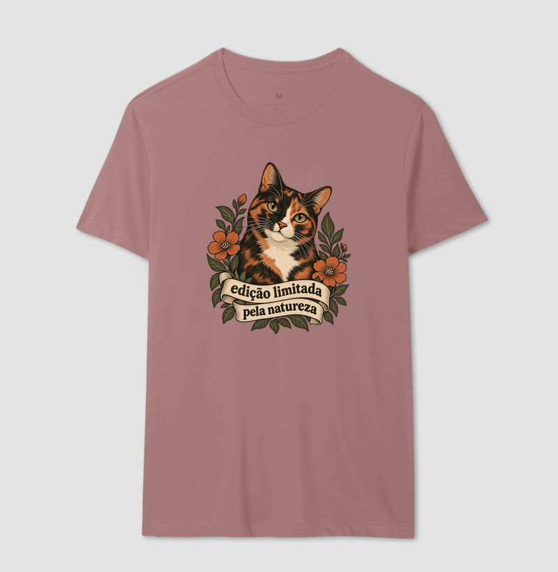 Camiseta Gata Tricolor "edição limitada pela natureza" | Pelo & Pano - Imagem 16
