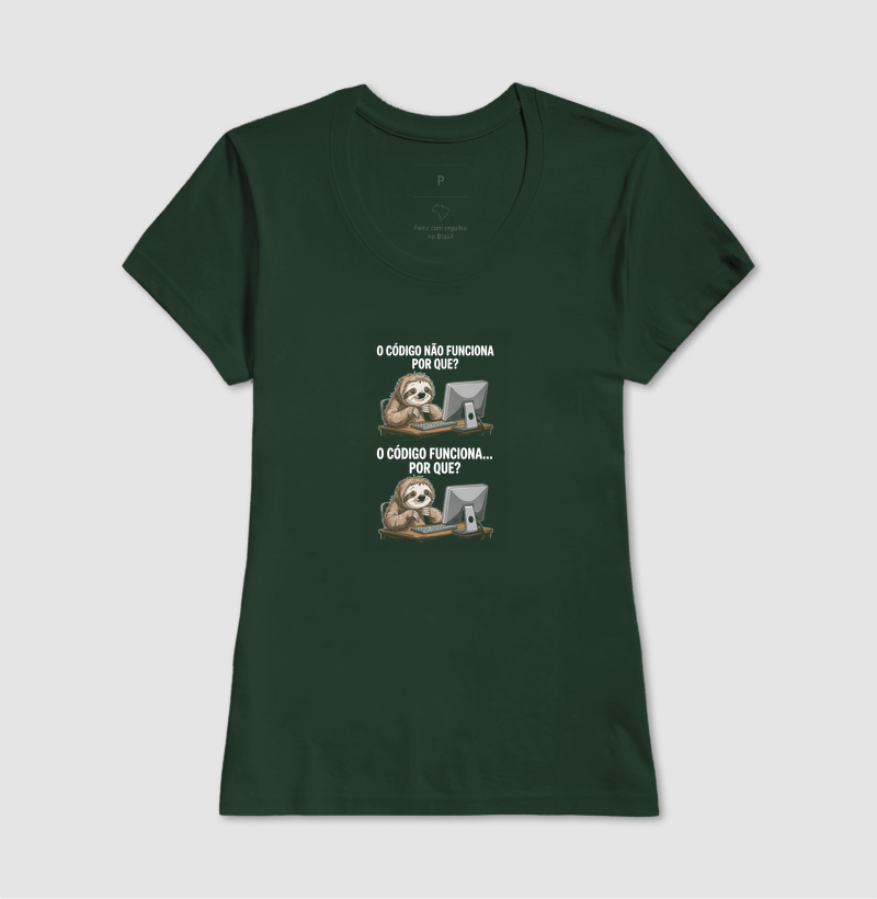Camiseta O Código da Preguiça - Imagem 7