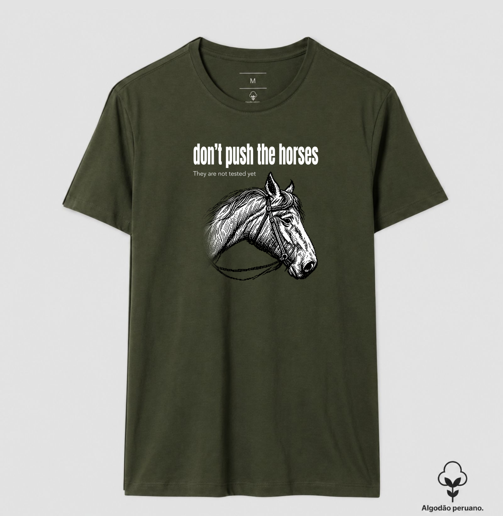 Don't Push the Horses | They Are Not Tested Yet | Go Horse - Imagem 6