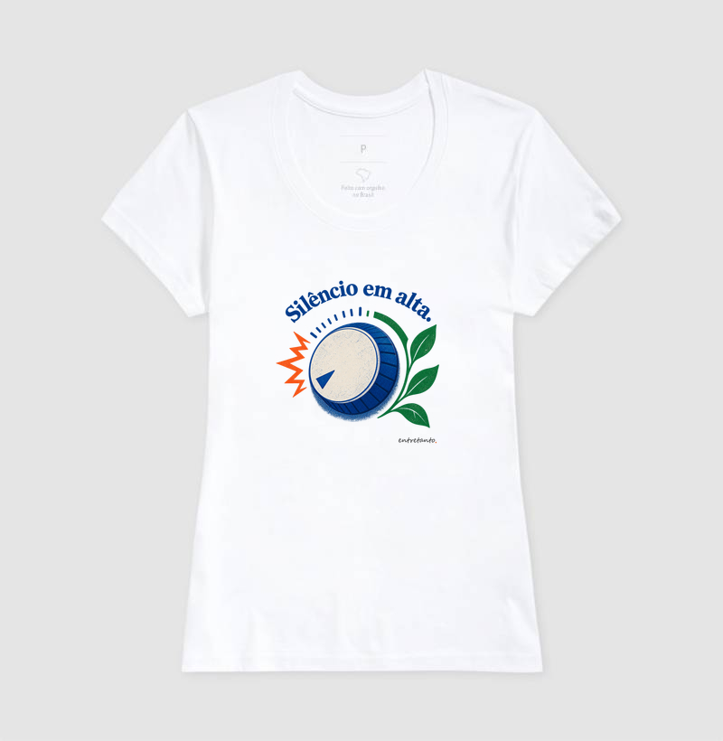 Camiseta Silêncio em Alta  - Imagem 3