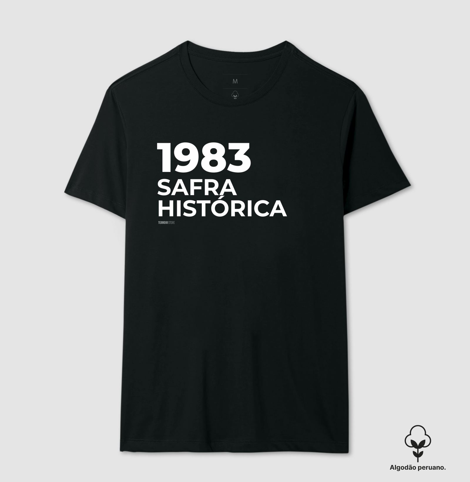 Camiseta Vinho - 1983 • Safra Histórica - Imagem 3