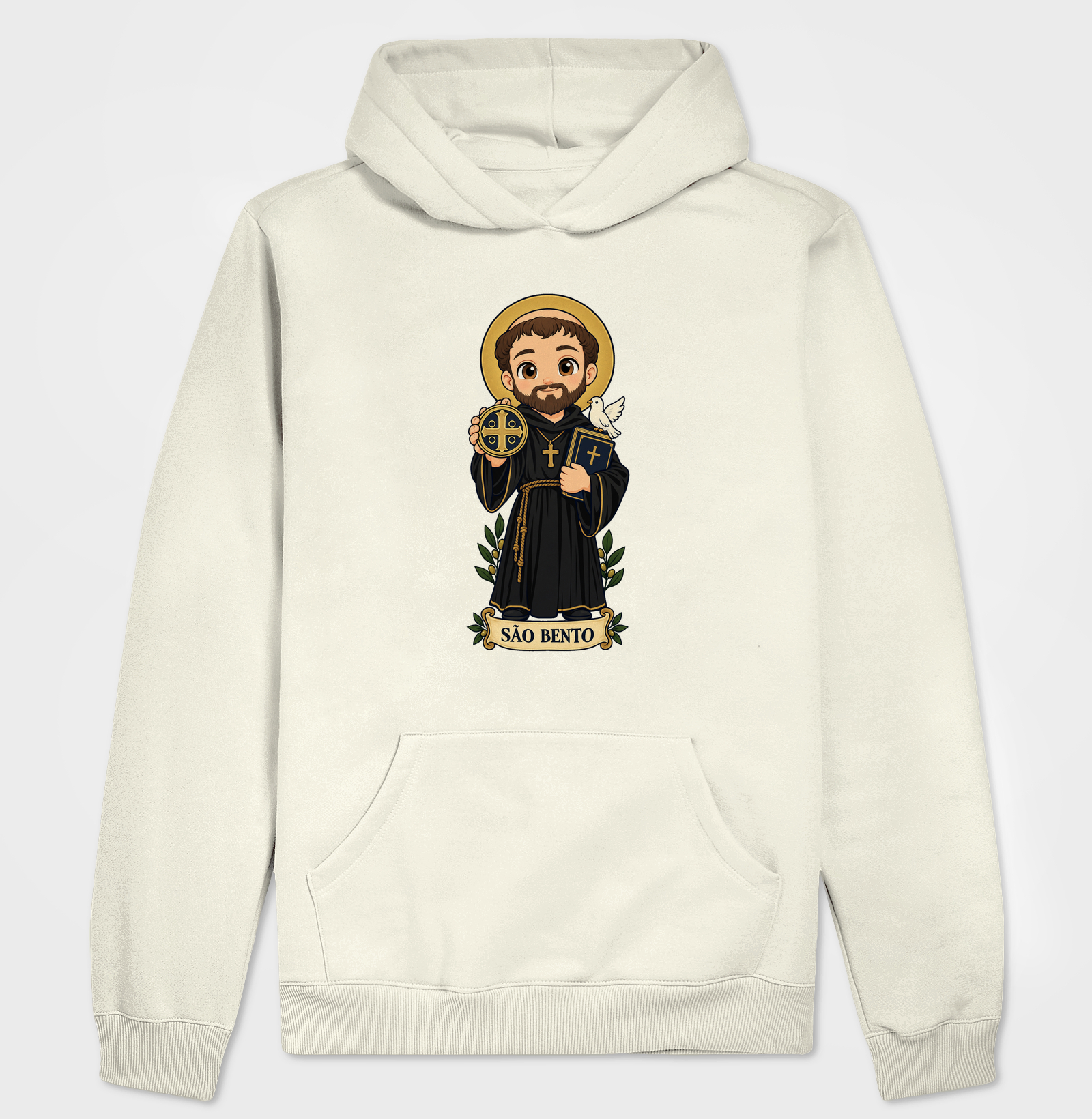 São Bento estilo chibi - Imagem 3