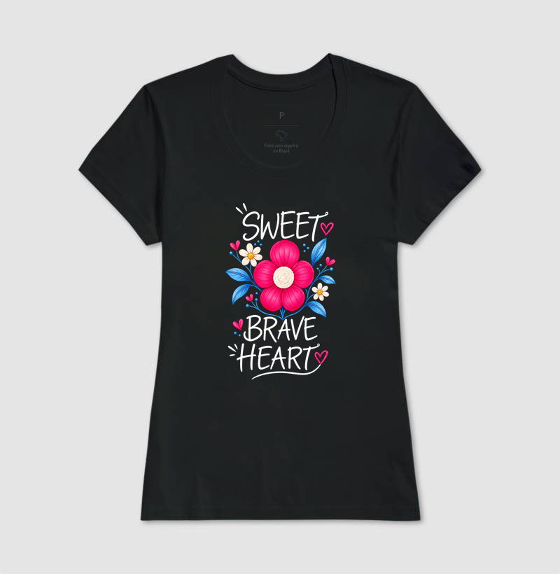 Camiseta Sweet Brave Heart - Imagem 3
