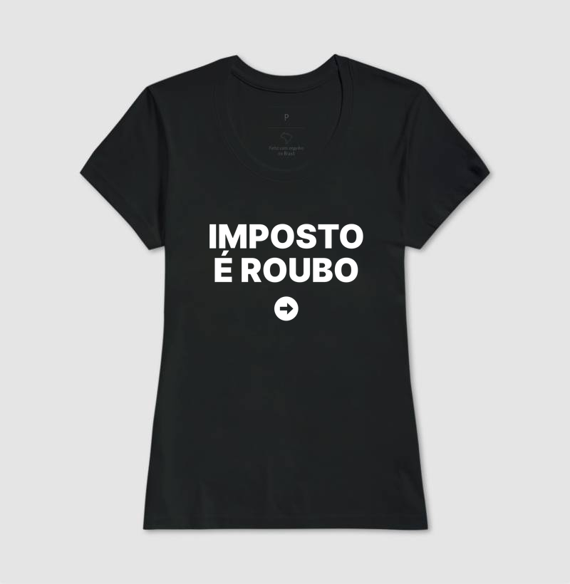 Camiseta Imposto é roubo - Imagem 3