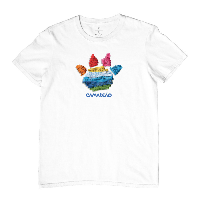 Camiseta Masculina Camaleão Senhor do Bonfim