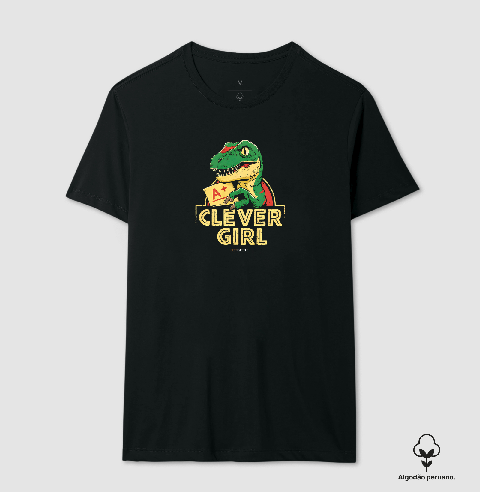Camiseta Algodão Peruano Clever Girl - Imagem 2