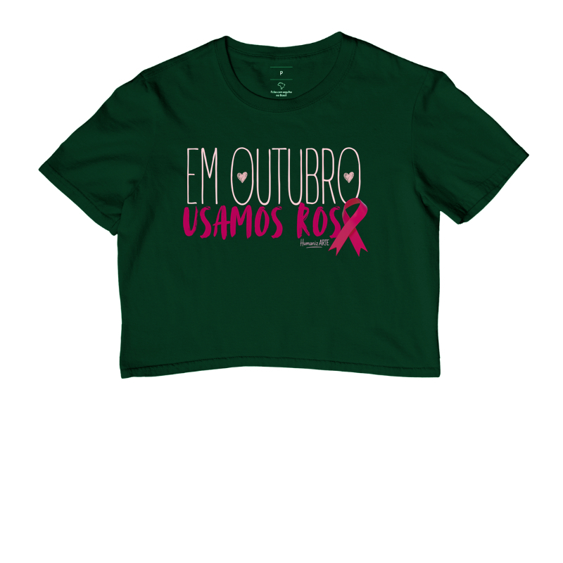 Em Outubro, Usamos ROSA 🩷 Cropped - Imagem 7
