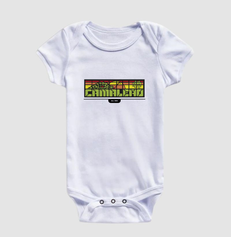 Body Infantil Camaleão - Marca 1984 - Imagem 2