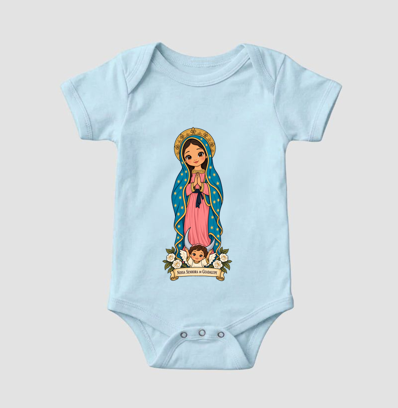 Nossa Senhora de Guadalupe estilo chibi - Imagem 4