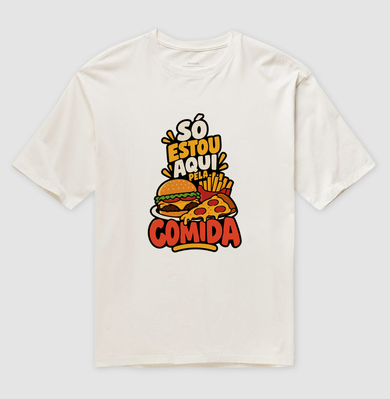 Só Estou Aqui pela Comida – Hambúrguer e Pizza - Imagem 4