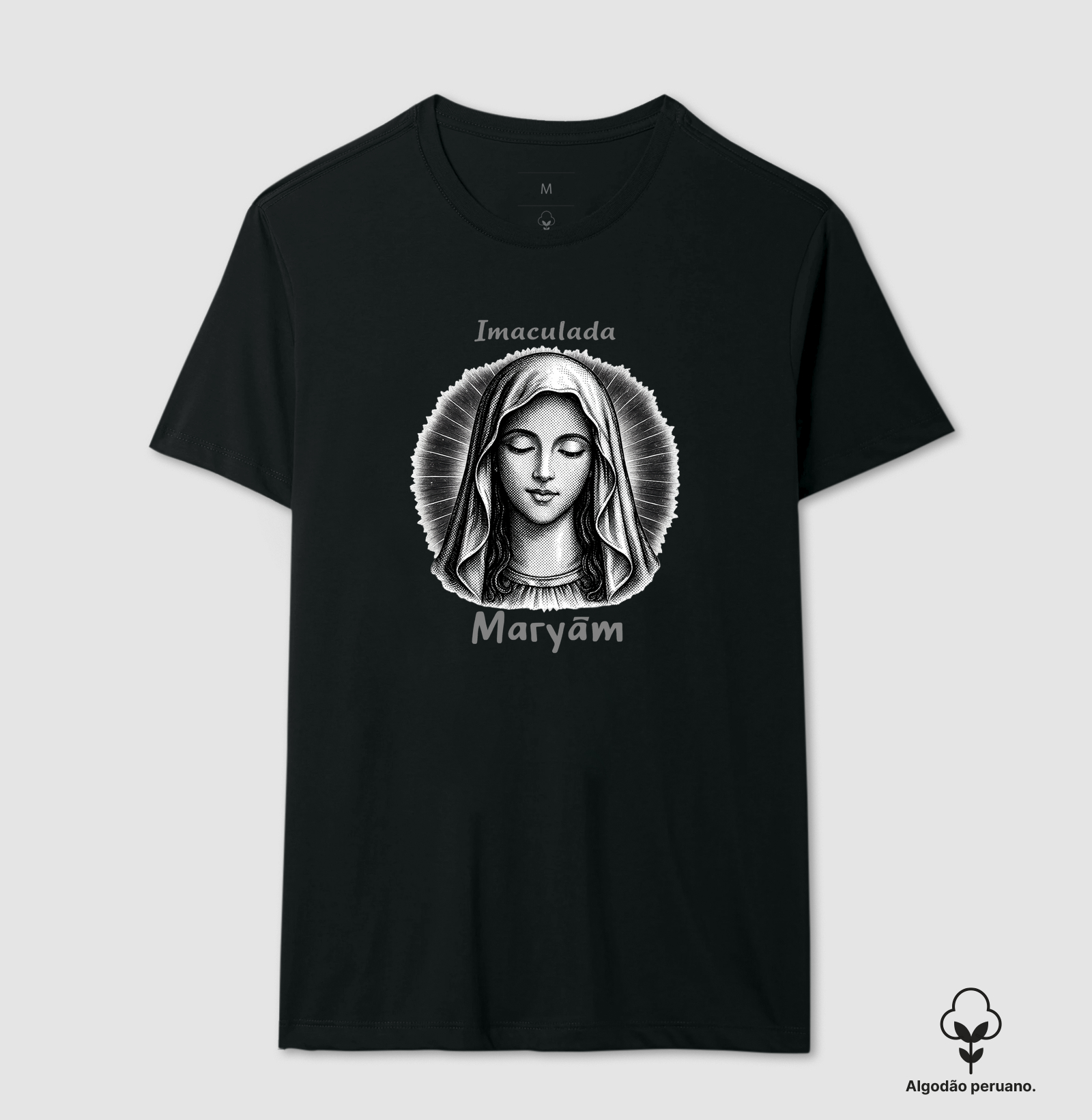 Maryām • Imaculada (algodão peruano) - Imagem 11