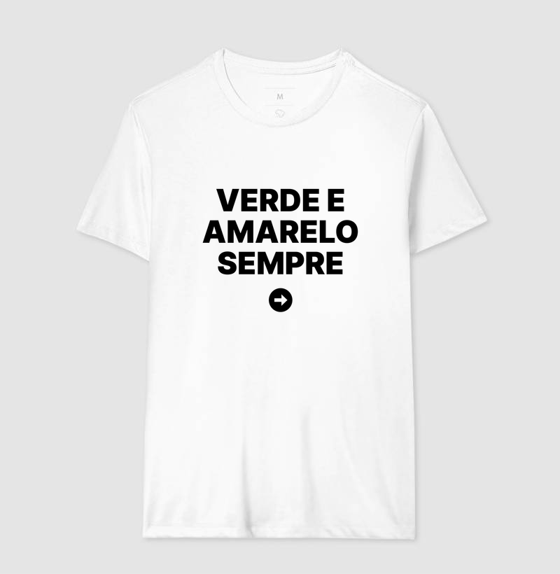 Camiseta Verde e amarelo sempre - Imagem 4