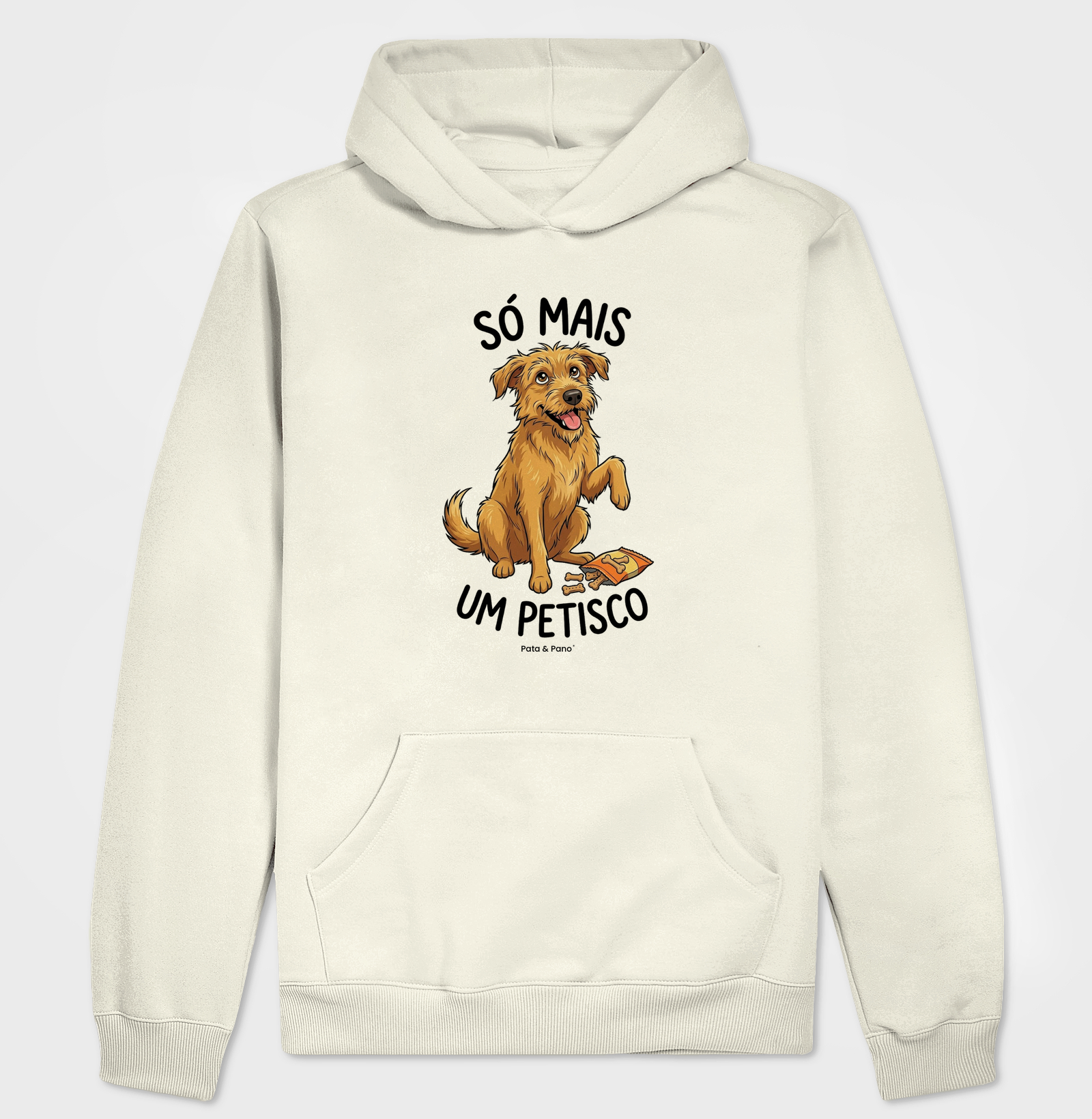 HOODIE MOLETOM VIRA-LATA FIAPO DE MANGA PETISCO - Imagem 3