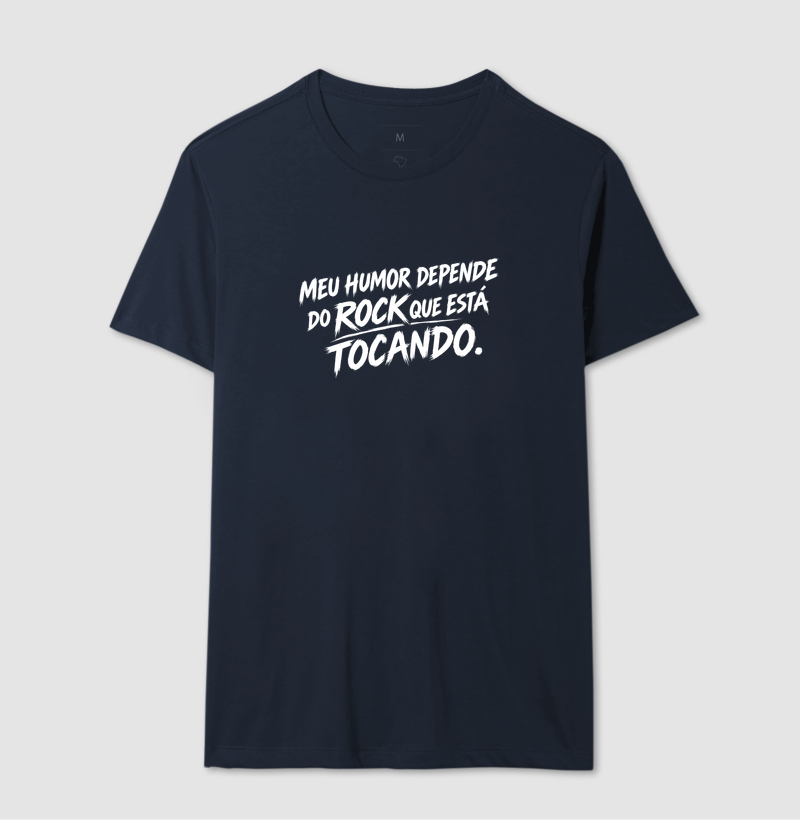 Camiseta Meu Humor Depende do Rock que Está Tocando - Imagem 5