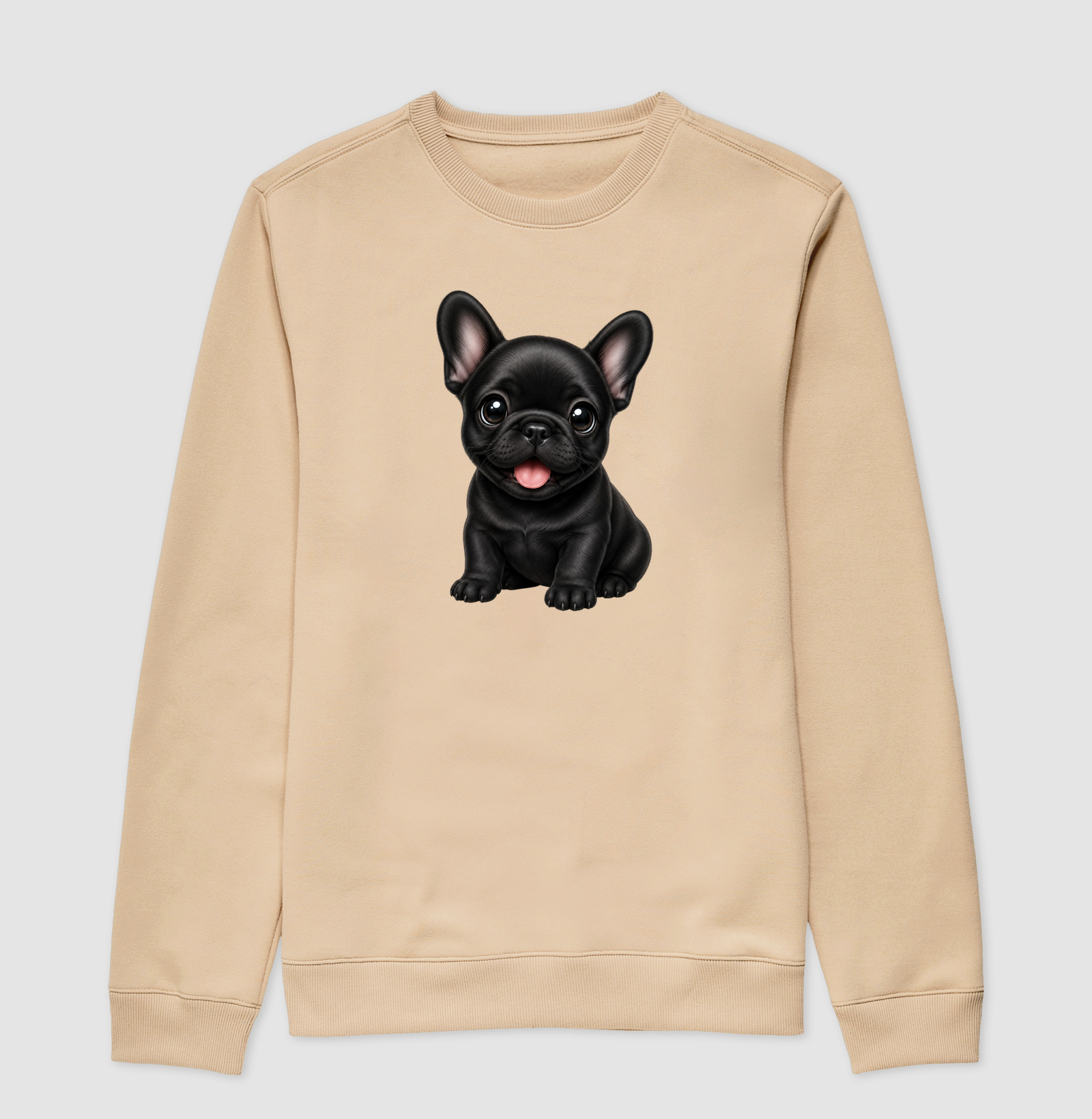 Bulldog (Buldogue) Francês Preto - Desenho Animado - Imagem 3
