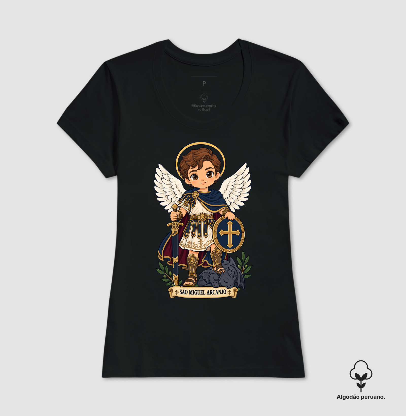 São Miguel Arcanjo estilo chibi - Imagem 6