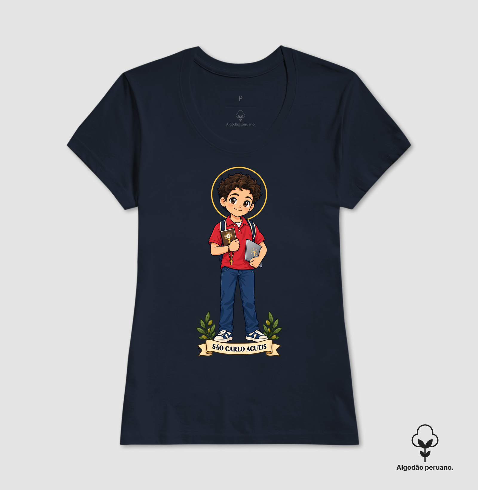 São Carlo Acutis - estilo chibi - Imagem 4