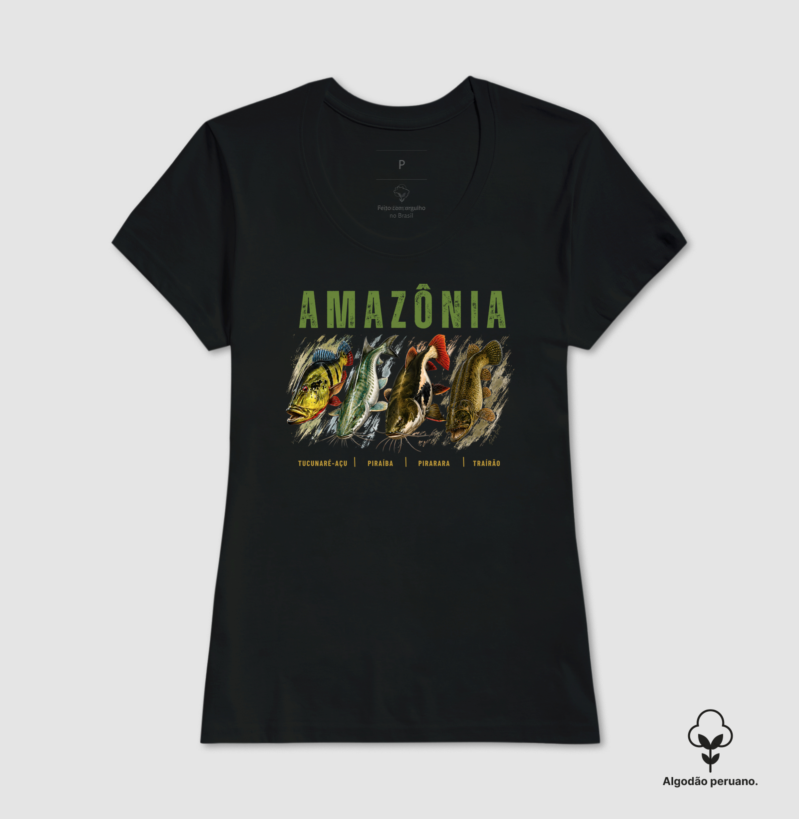 AMAZÔNIA — GIGANTES AMAZÔNICOS (Algodão peruano) - Imagem 6