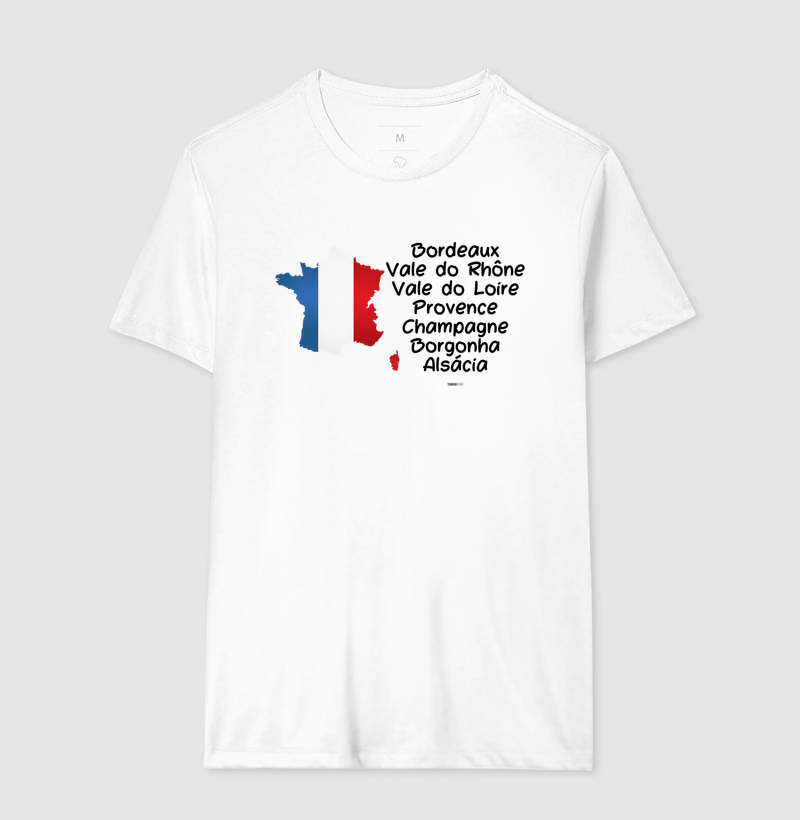 Camiseta Vinho - Regiões da França - Imagem 7