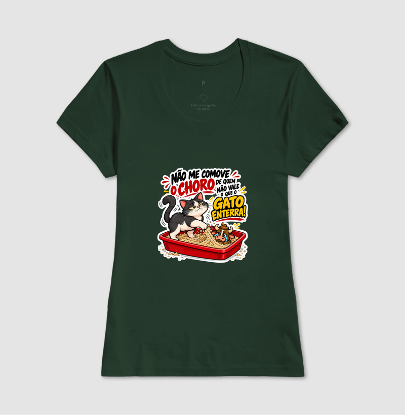 Camiseta Gato Poop em Algodão - Imagem 16