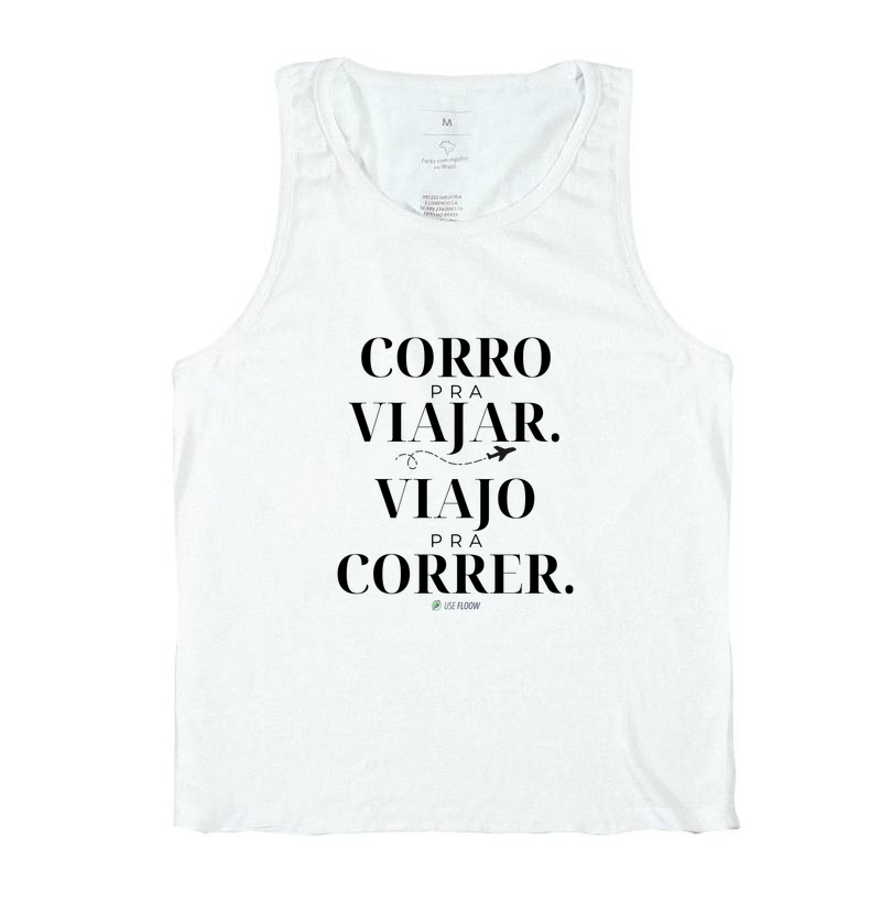 Regata Corrida - Corro Para Viajar. Viajo Para Correr. - Imagem 2