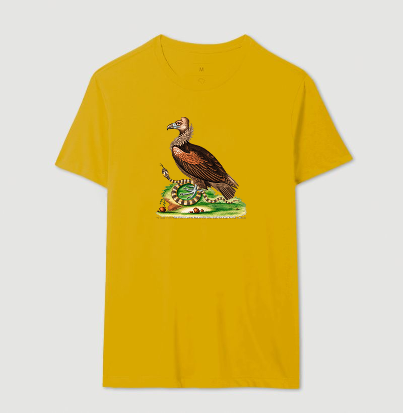 Camiseta Abutre e Serpente — História Natural do Século XVIII - Imagem 15