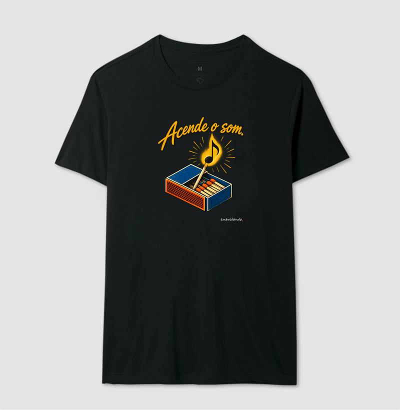 Camiseta Acende o som - Imagem 2