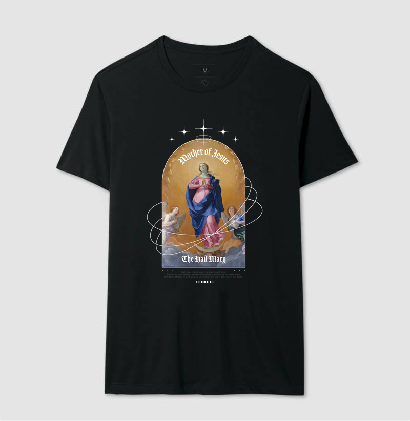 Camiseta Mother of Jesus — Hail Mary - Imagem 3