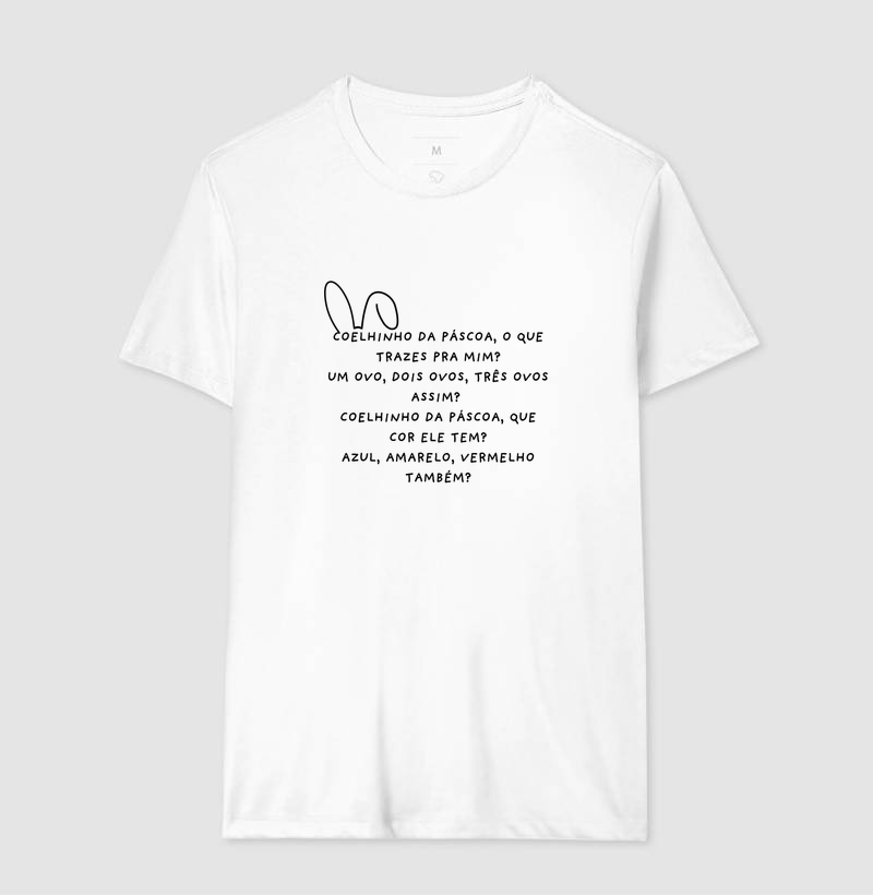 Práxis Camiseta Coelhinho da Páscoa