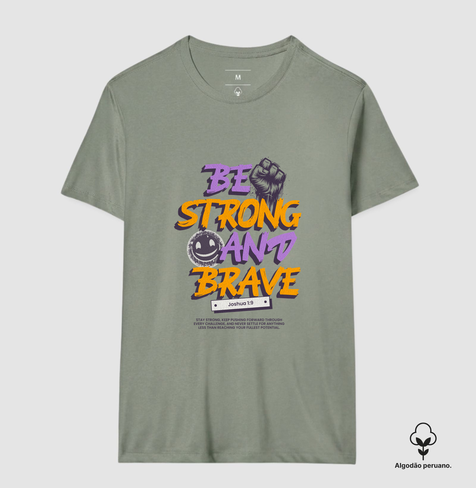Be Strong and Brave — Algodão Peruano  —  Premium - Imagem 9