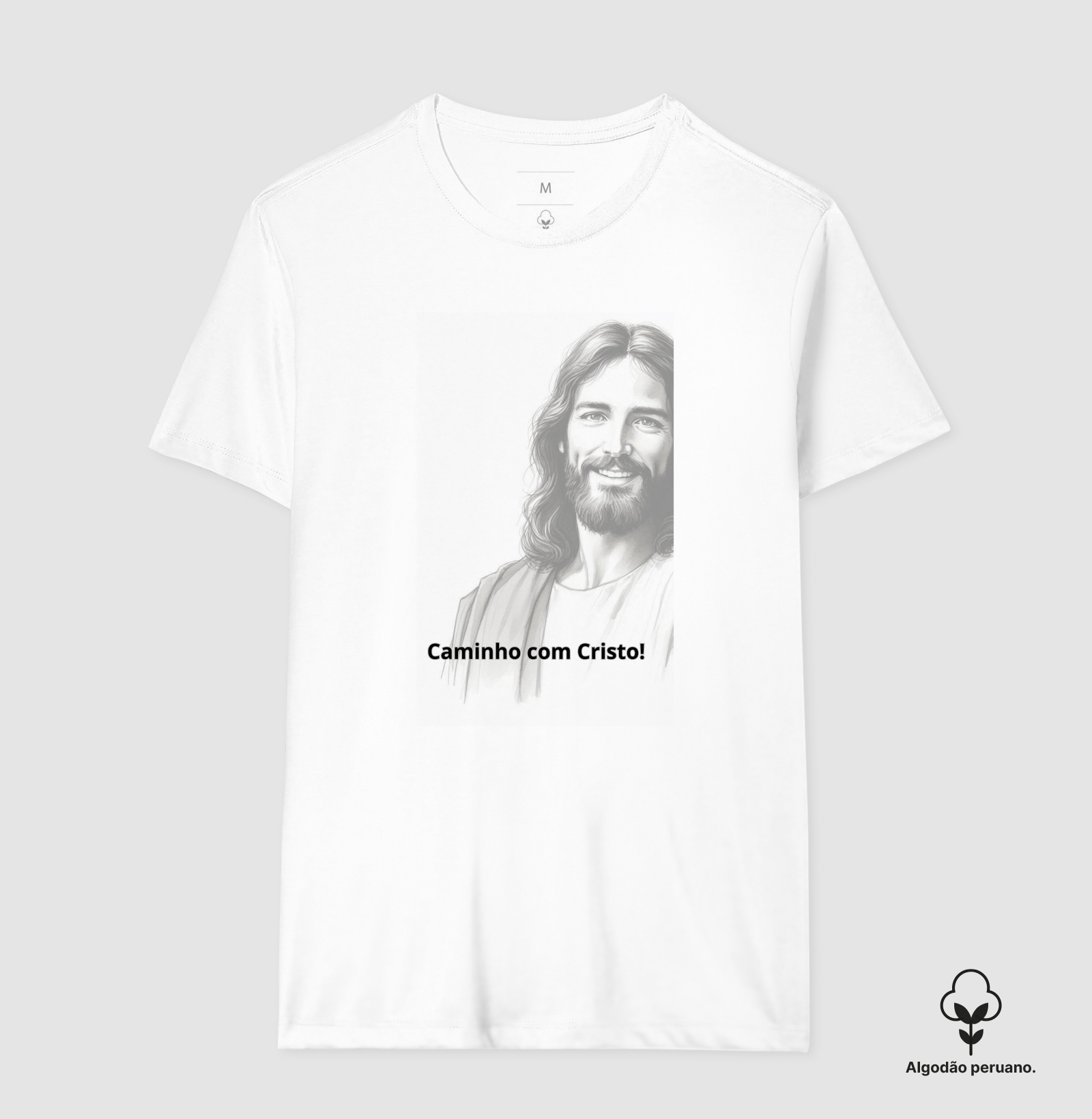 Camiseta Caminho com Cristo - Imagem 2