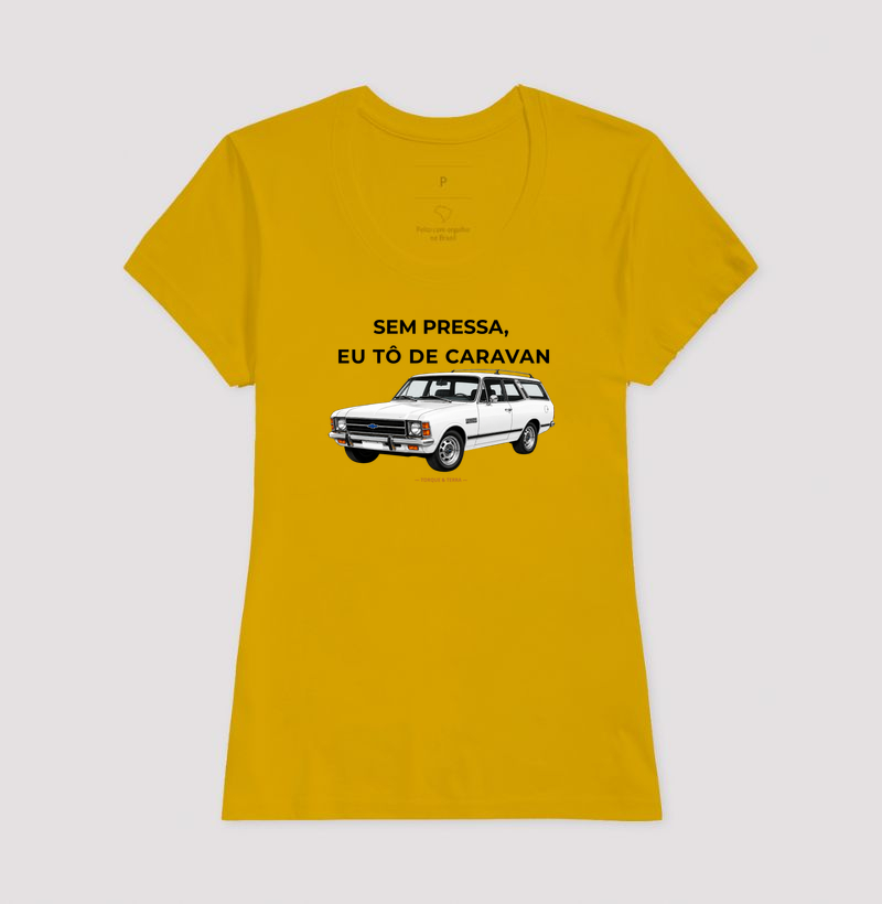 Sem pressa, eu tô de Caravan - Branca - Imagem 15