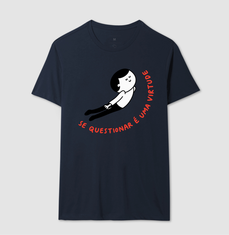 Camiseta Se Questionar É Uma Virtude (estampa G) - Imagem 4