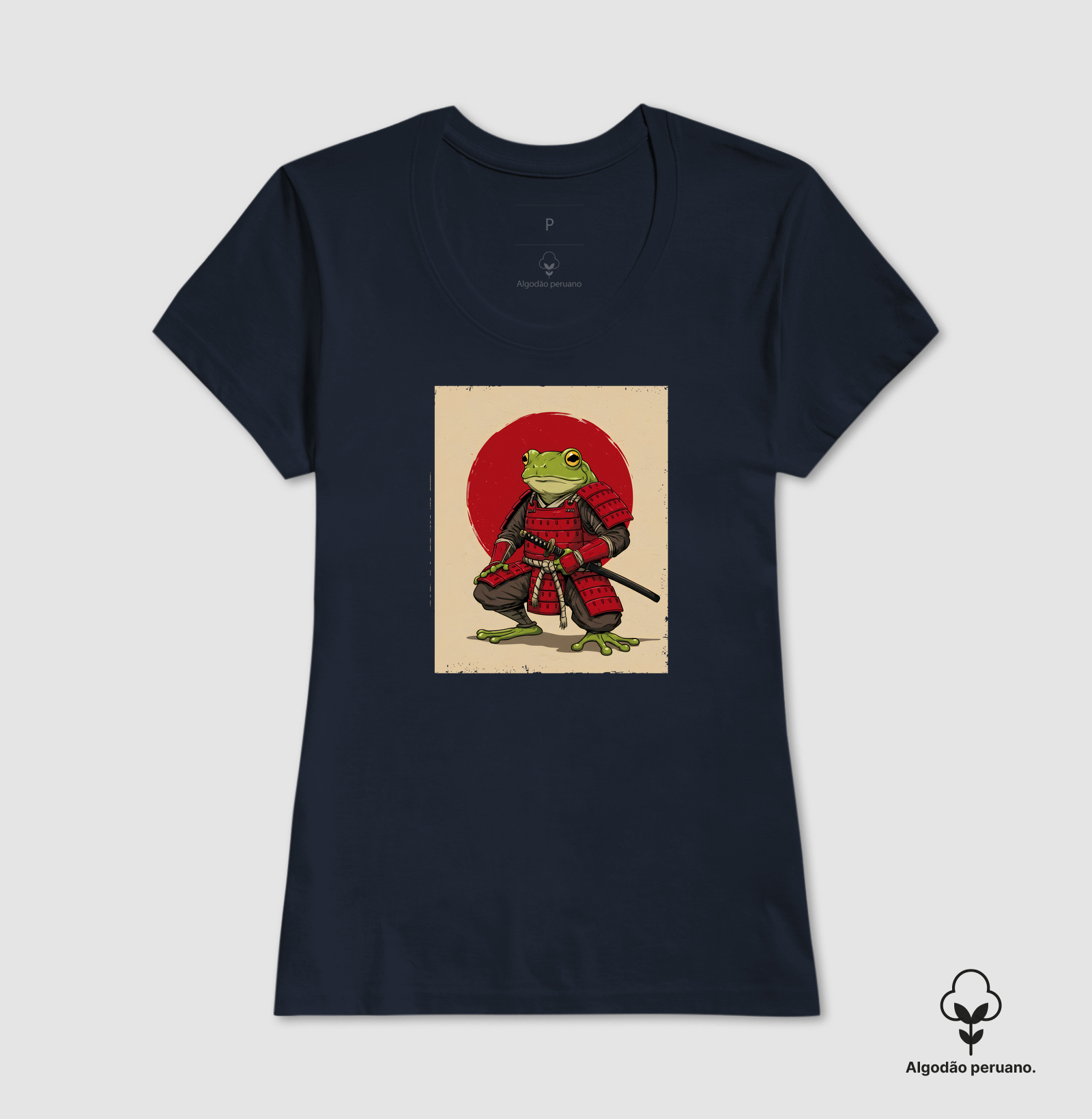 Camiseta Algodão Peruano Hanzo Kaeru - Imagem 3
