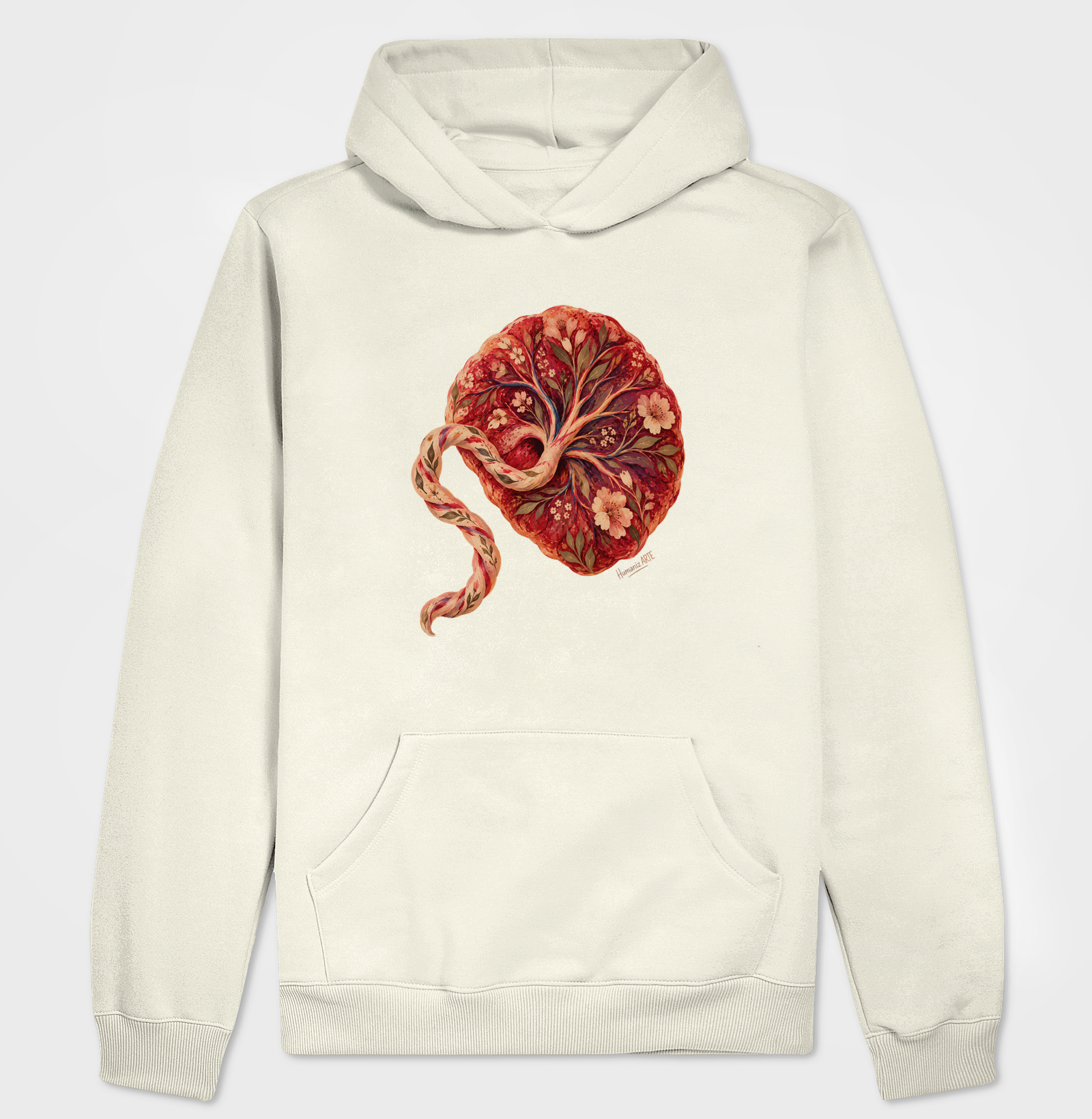 Placenta Árvore da Vida Hoodie Slim - Imagem 3