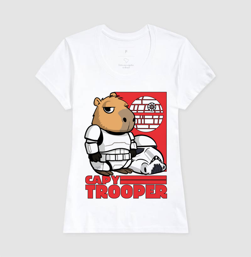 Camiseta Capivara Trooper - Imagem 5