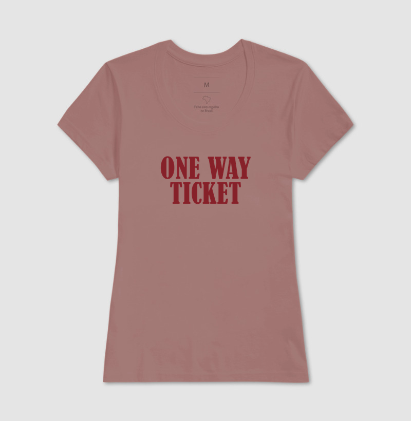 Camiseta One Way Ticket - Imagem 17