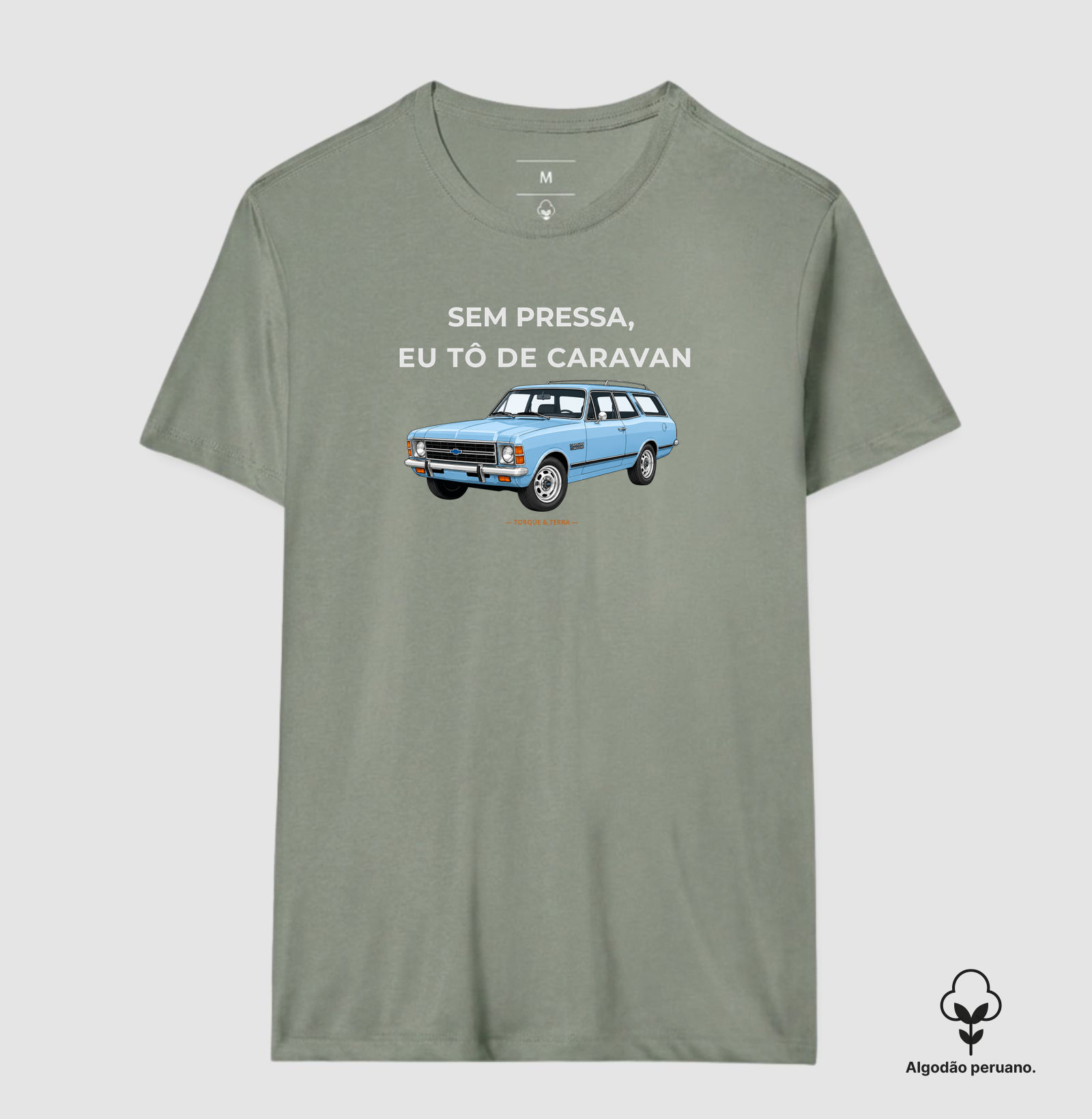 Sem pressa, eu tô de Caravan - azul claro - Imagem 5