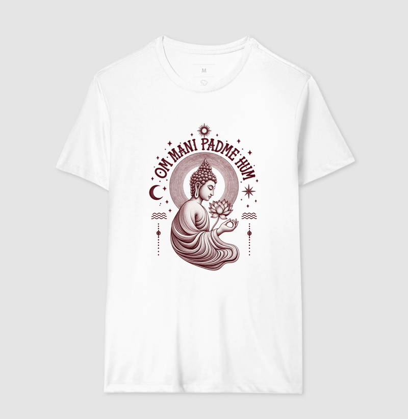 Camiseta - OM Mani Padme Hum - Imagem 3