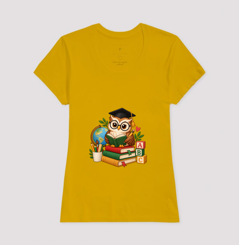 Camiseta Coruja do Conhecimento - Imagem 18