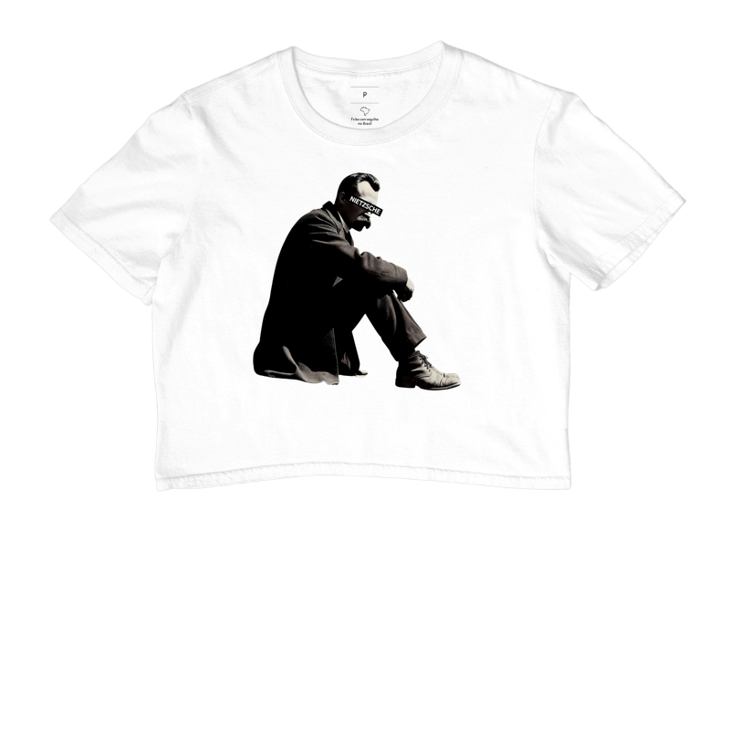 Camiseta Filosofia "Nietzsche Stillness" - Imagem 3