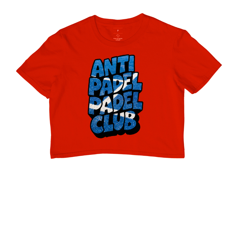Camiseta Anti Padel Padel Club Quadra Azul - Imagem 7