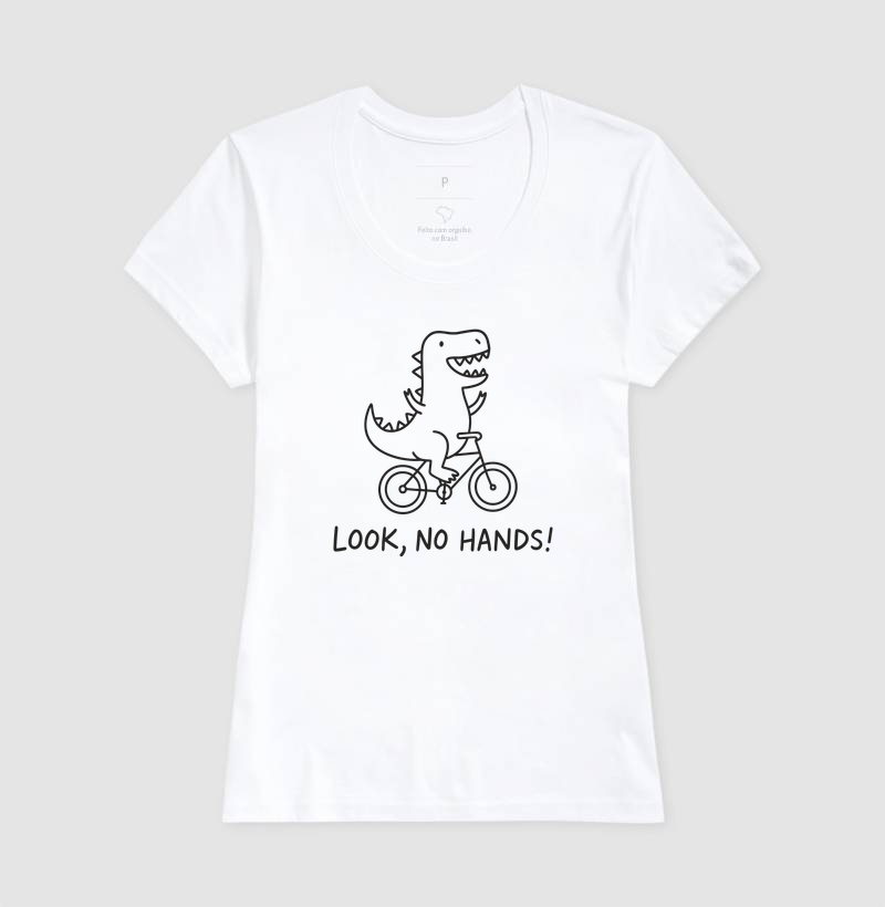 Camiseta T-Rex Sem Mãos - Imagem 3