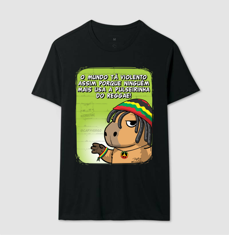Camiseta Capivara Reggae - Imagem 2