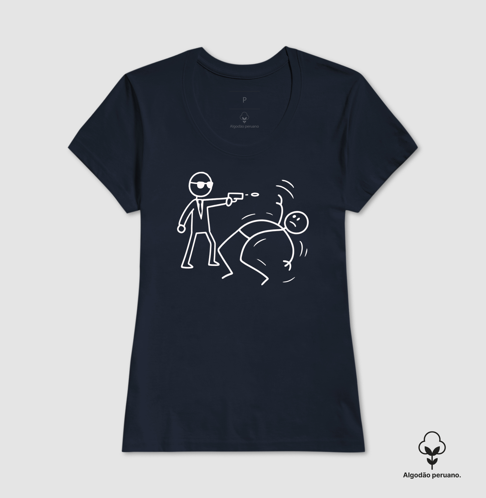 Camiseta Algodão Peruano Bullet Time - Imagem 6