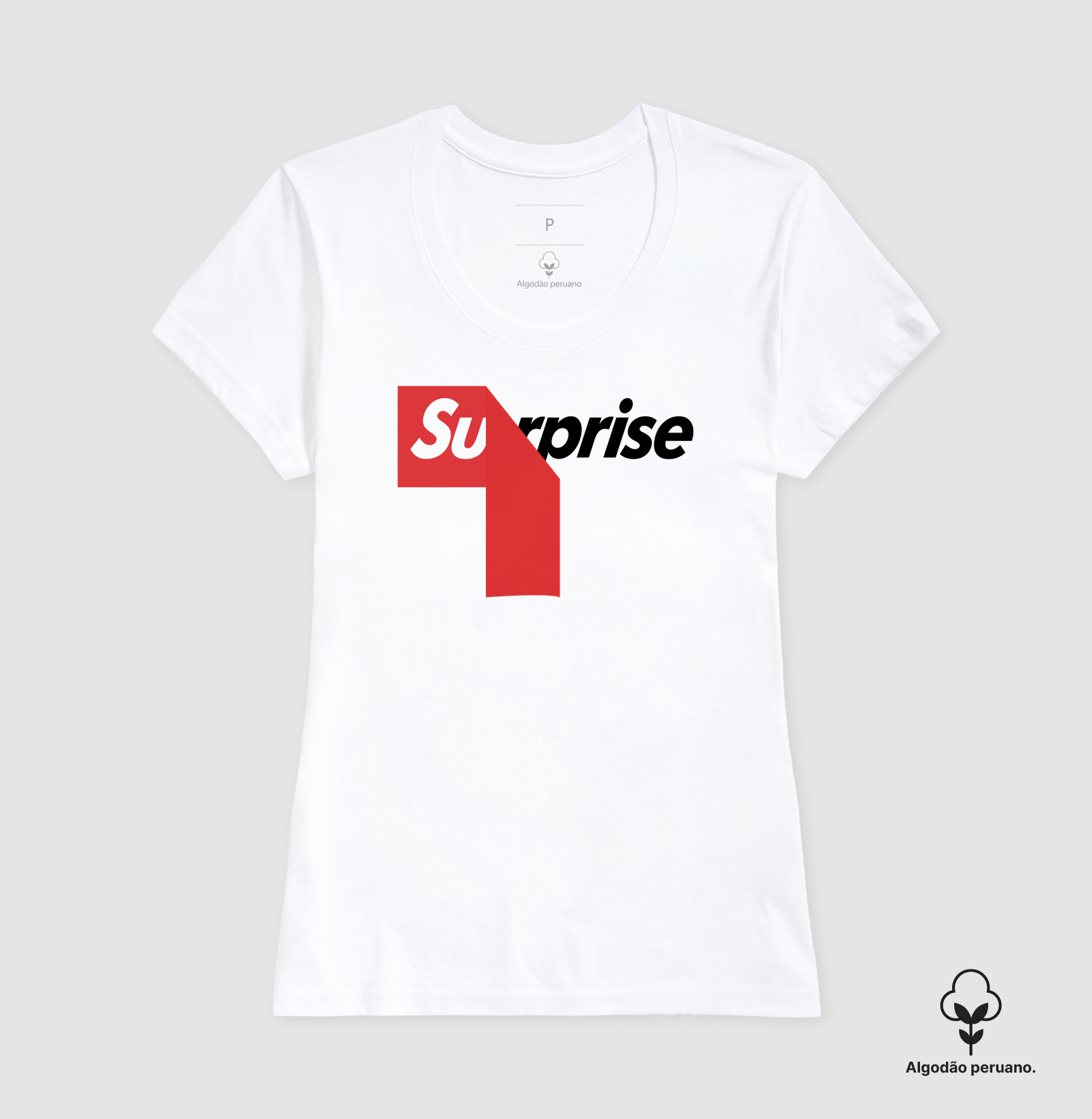 Camiseta Algodão Peruano Surpresa - Imagem 3