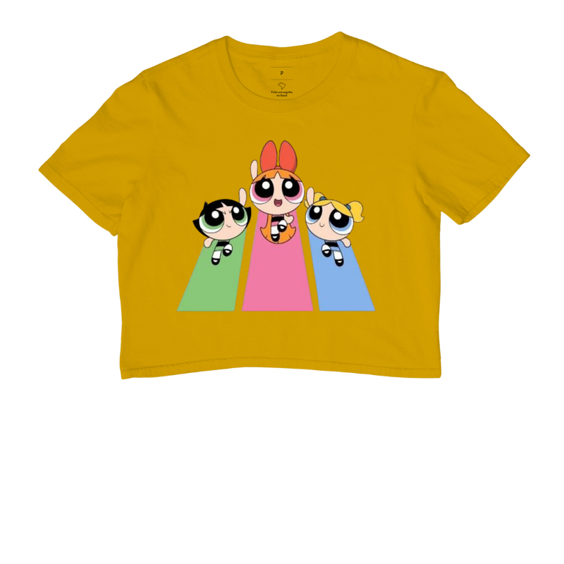 Camisa das meninas Super Poderosas - Imagem 8