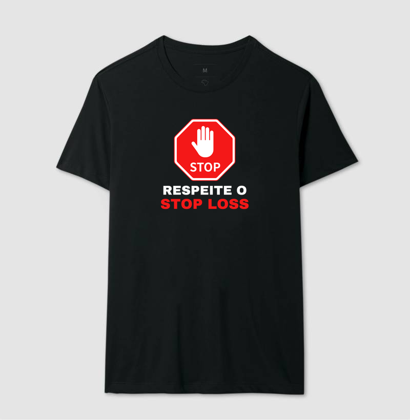 Camiseta Trader Respeite o Stop Loss - Imagem 4