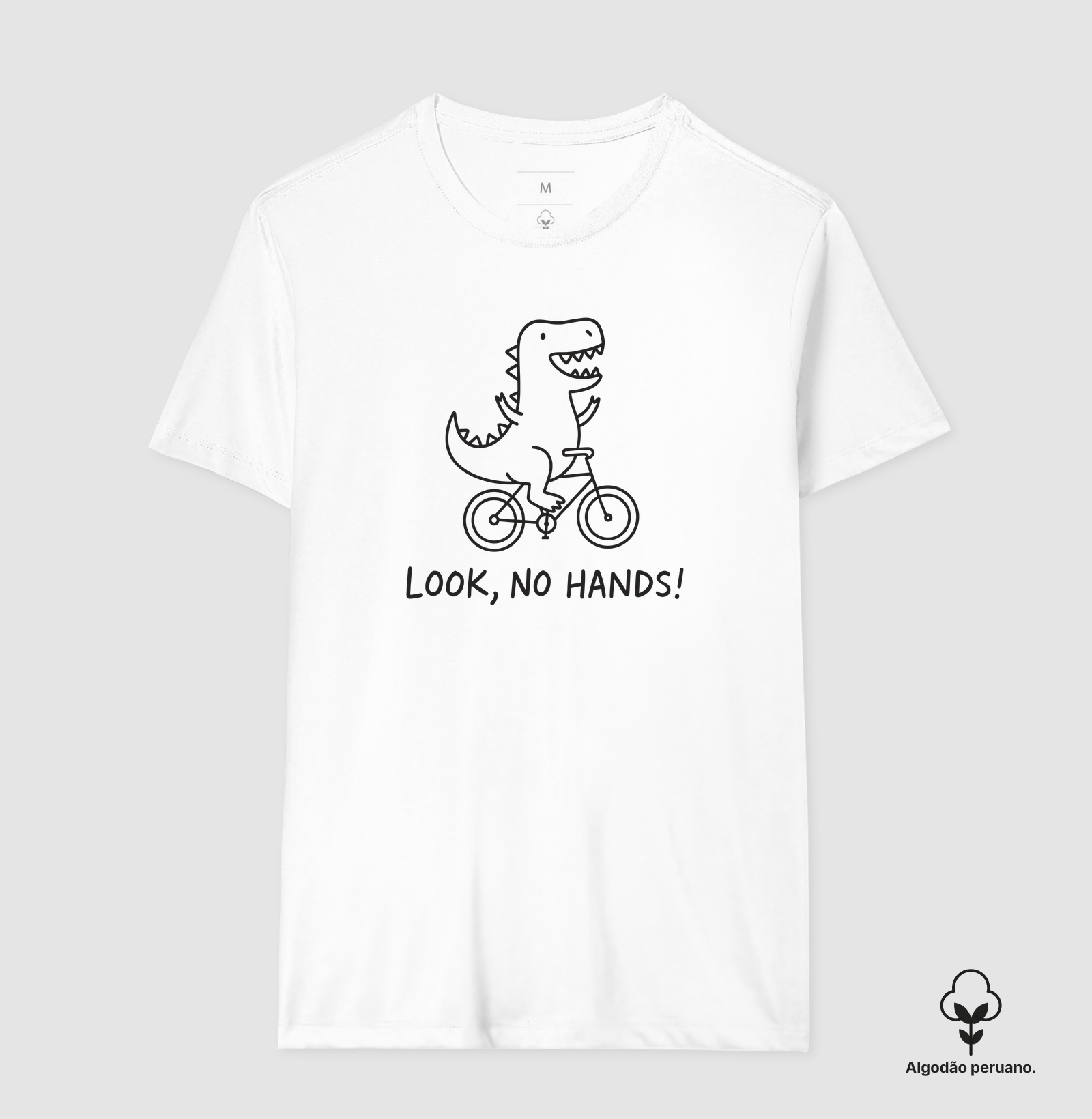 Camiseta T-Rex Sem Mãos - Imagem 2