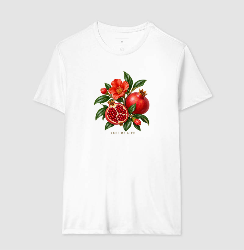 Camiseta Romã - Coleção Botânica - Imagem 2
